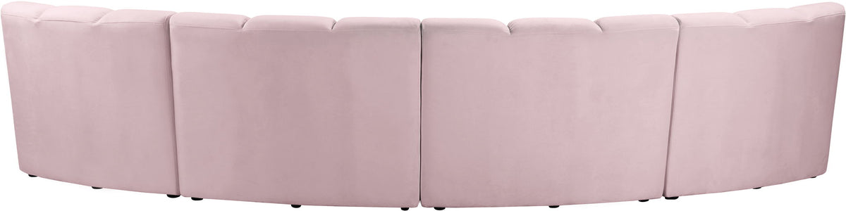 Infinity - 4 Piece Velvet Modular Sectional