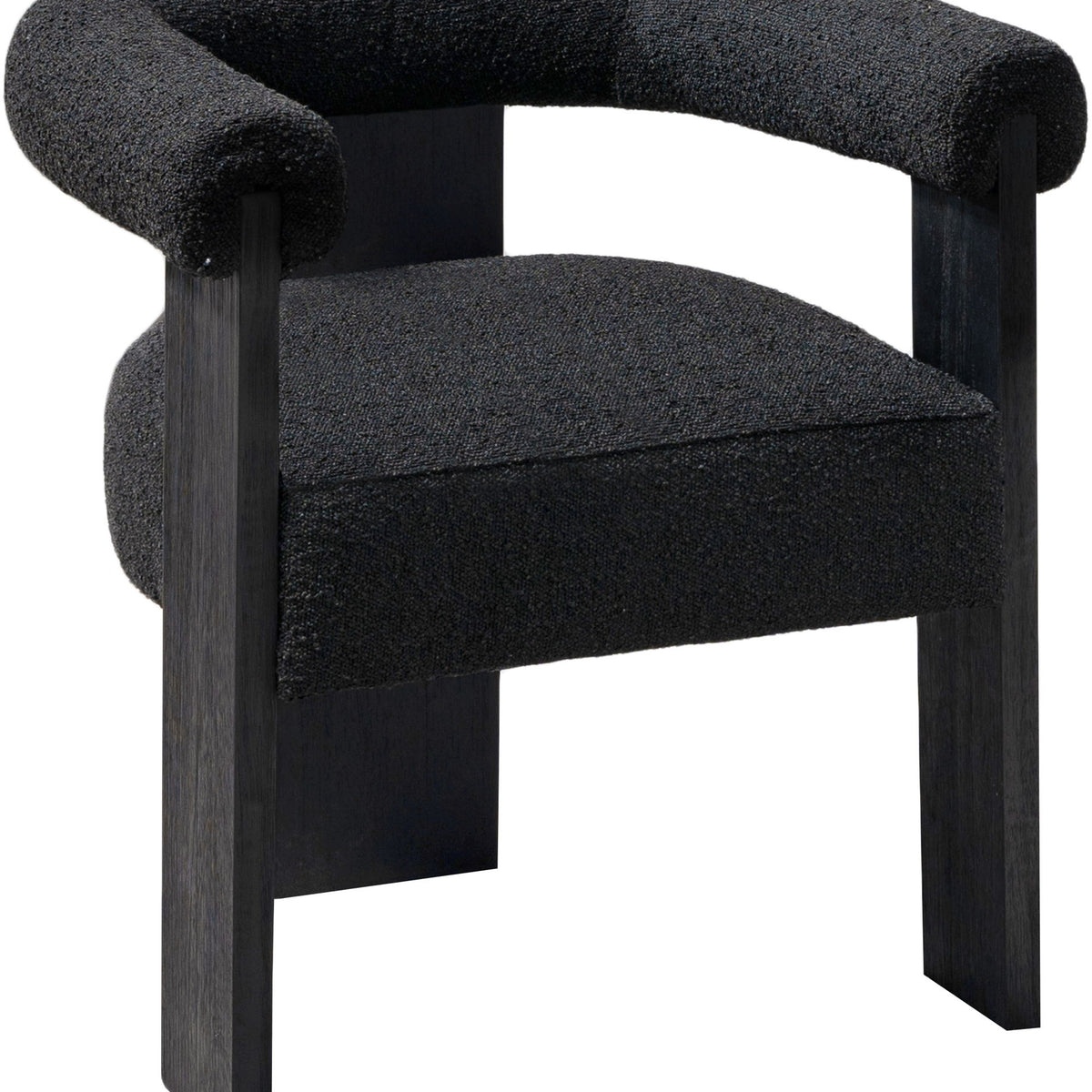 Barrel - Dining Chair - Black Legs