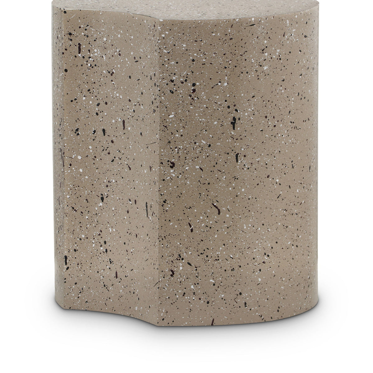 Dimple - End Table - Terazzo Finish