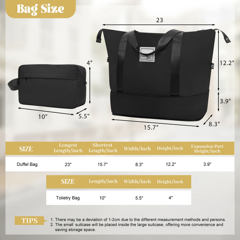 6 Piece Lightweight Hardshell Luggage Set With Double Spinner Wheels, Password Lock
