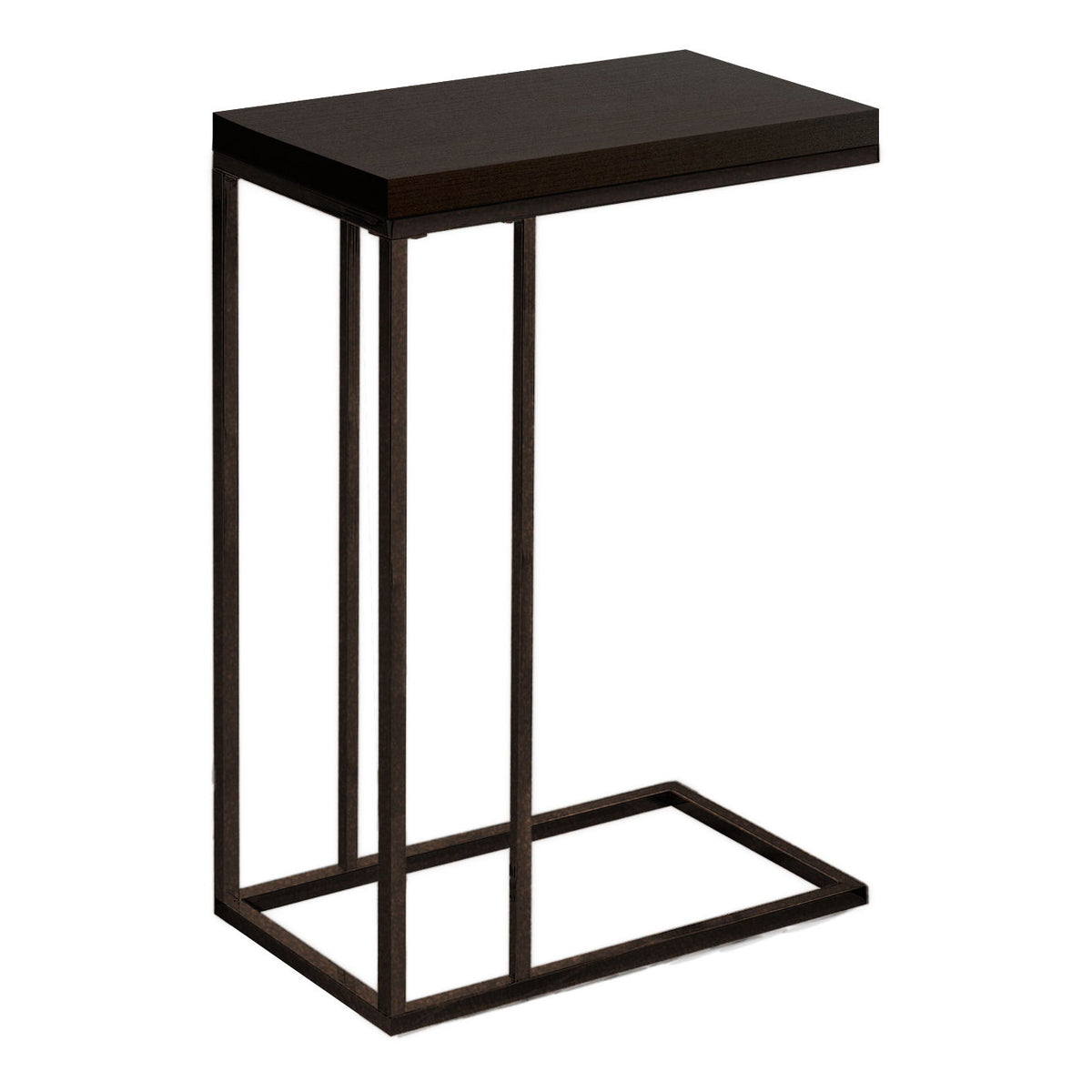 C-Shaped Accent Table For Living Room