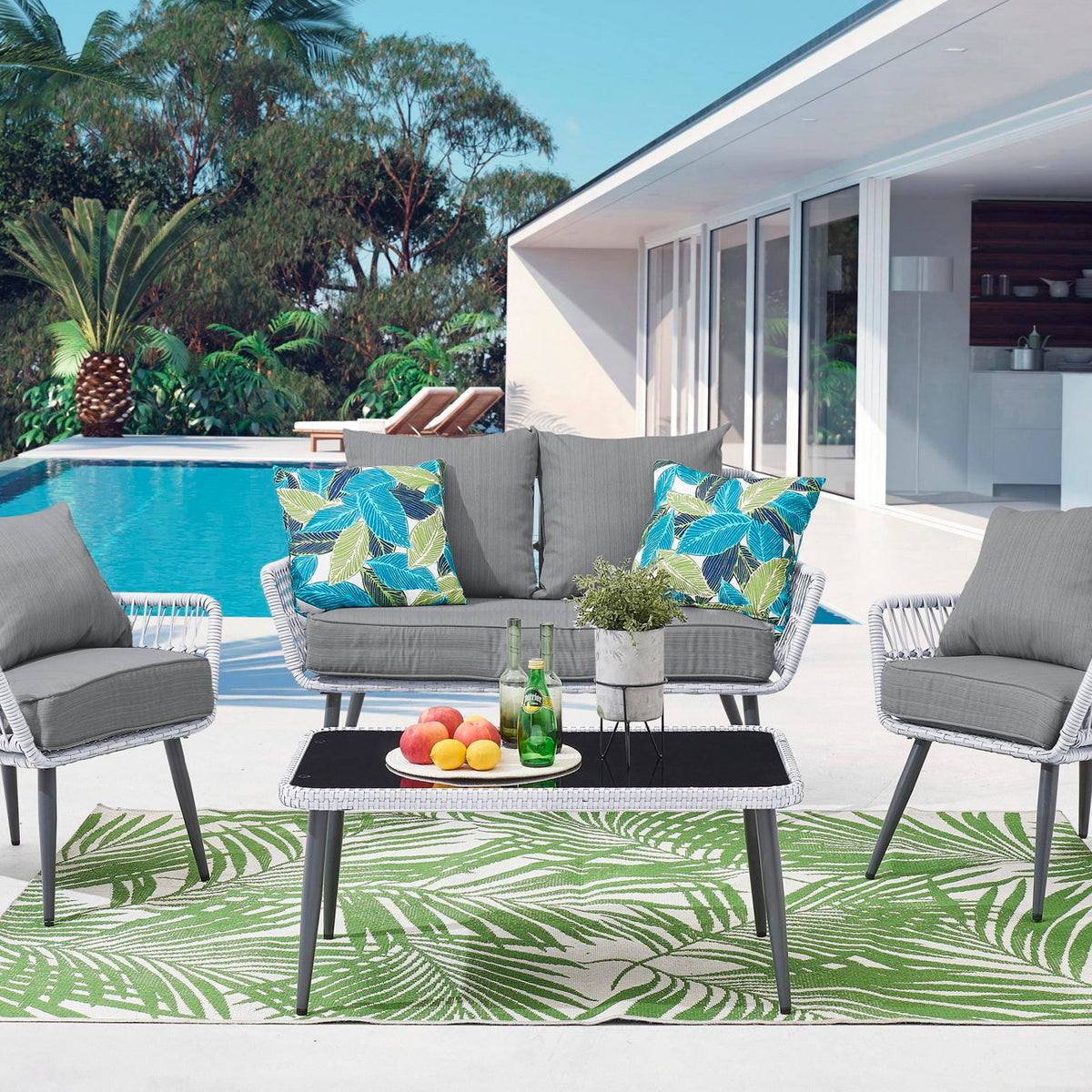 Manhattan Portofino - 4-Piece Conversation Set