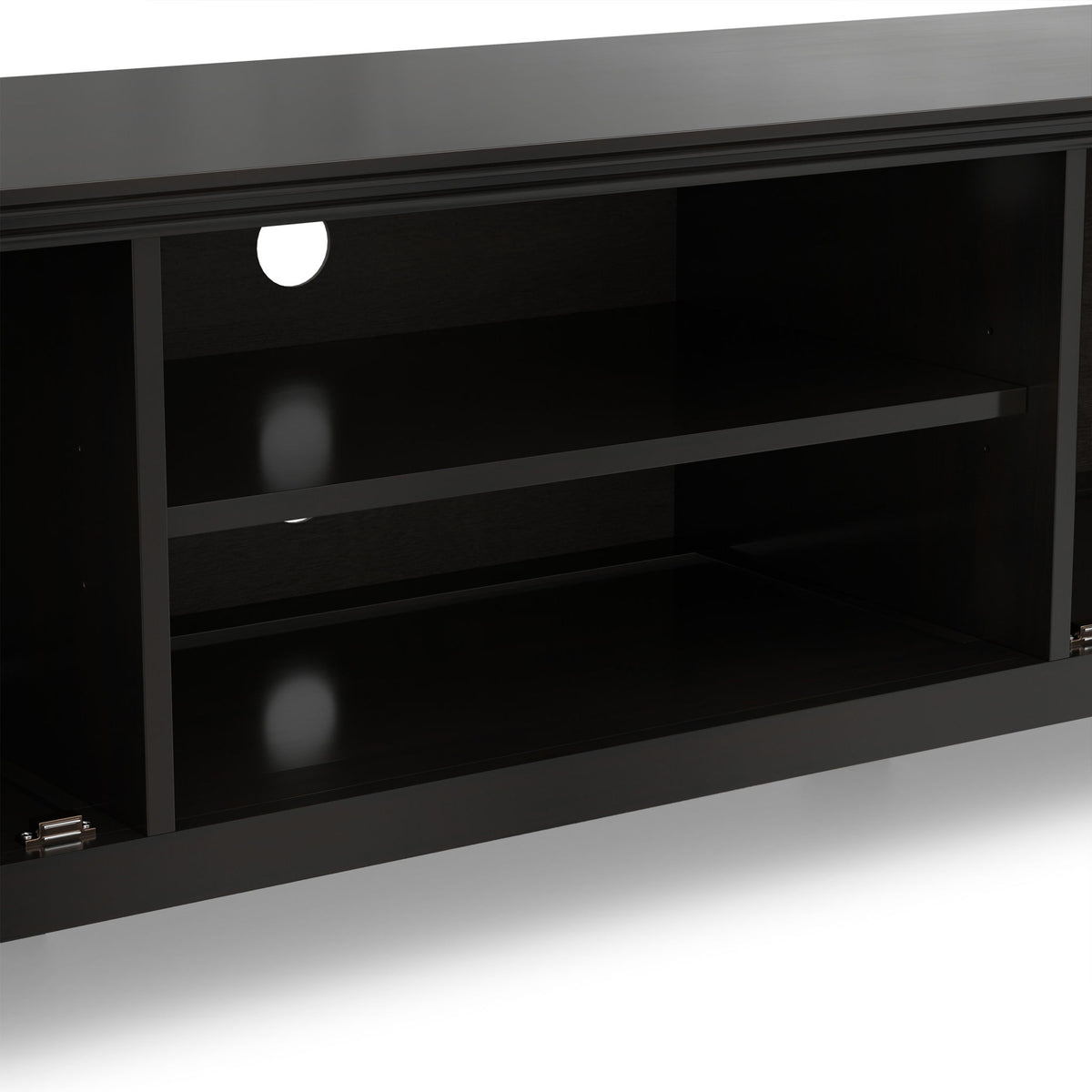 Amherst - Low TV Media Stand - Hickory Brown