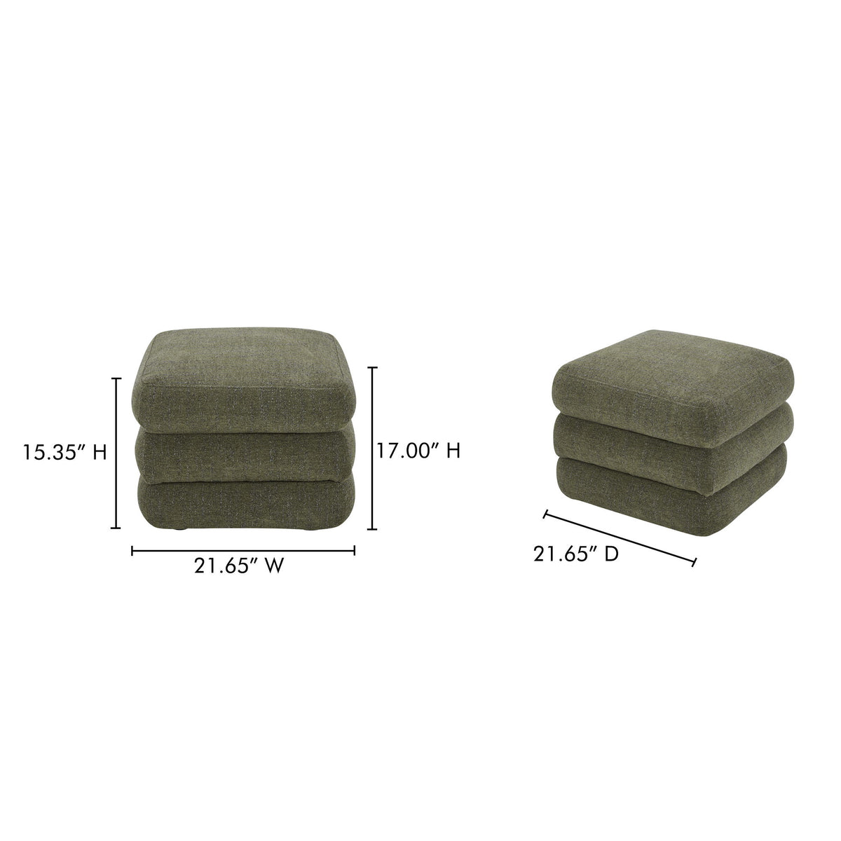 Lowtide - Stool - Shadowed Green