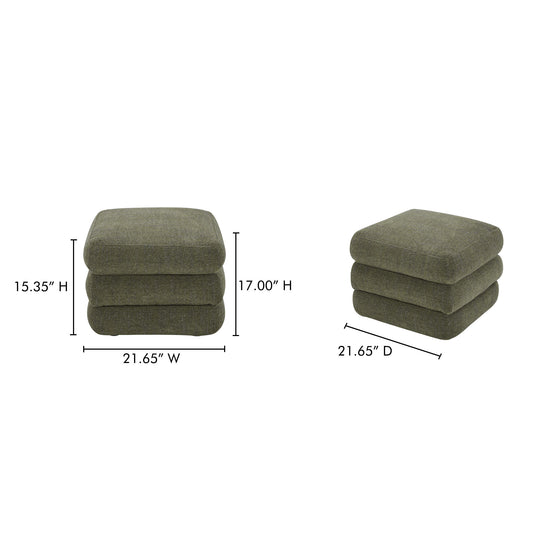 Lowtide - Stool - Shadowed Green