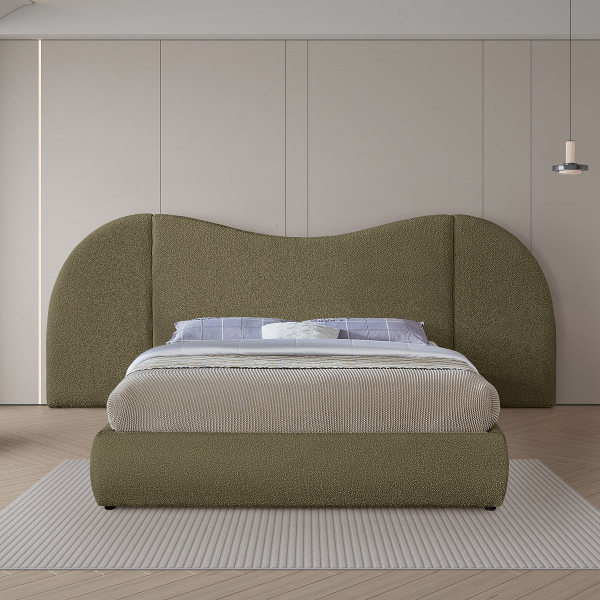 Everest - Boucle Fabric Bed