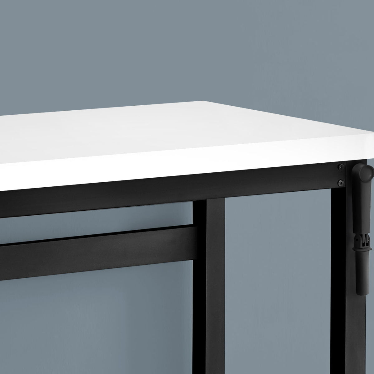 Computer Desk, Home Office, Standing, Adjustable, Laptop, Contemporary & Modern