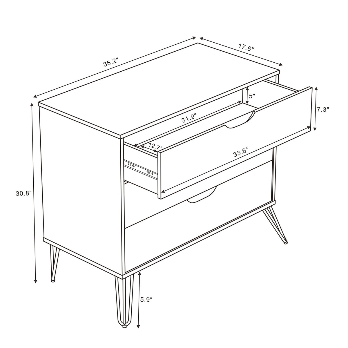 Manhattan Avira - Dresser