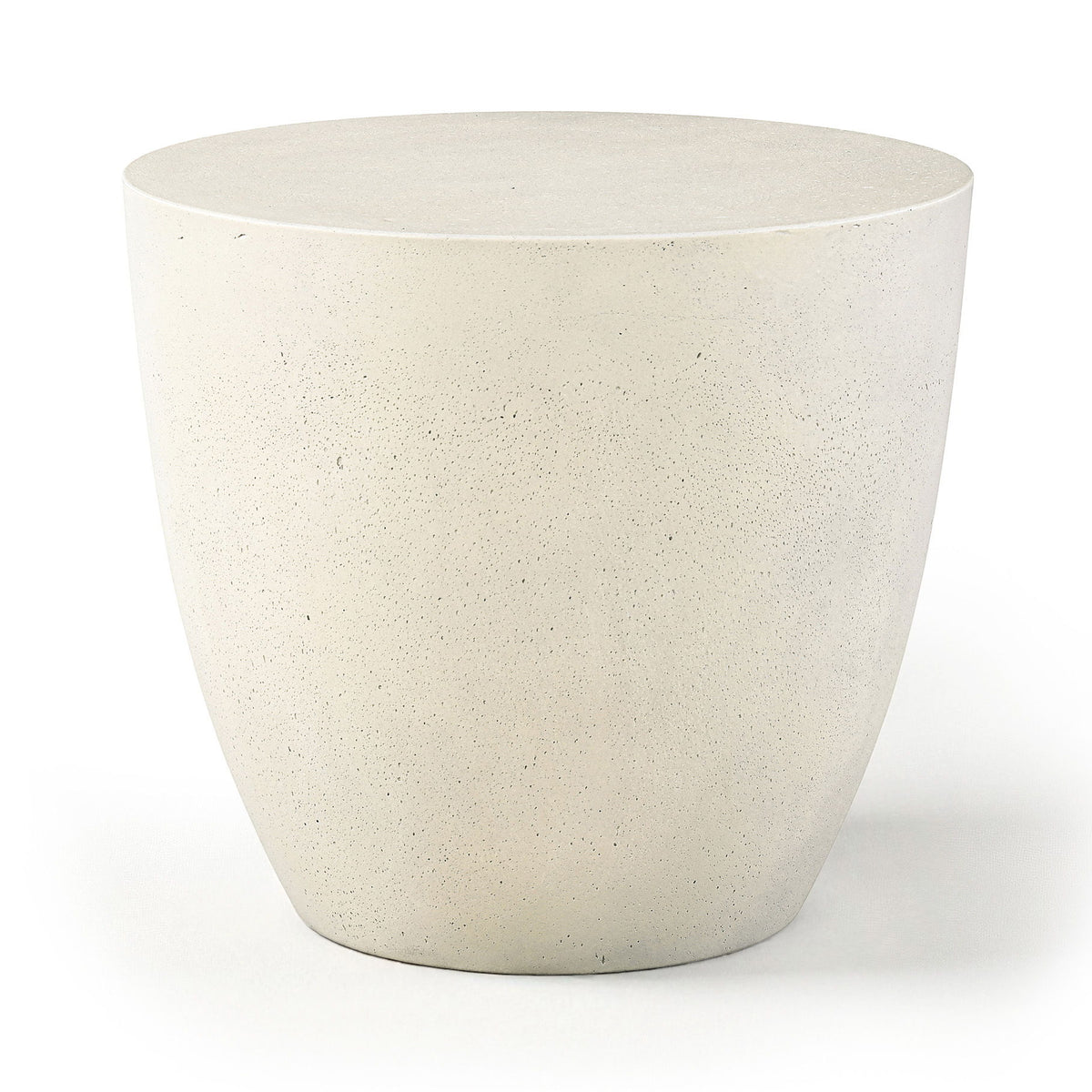 Reggio - Concrete Indoor / Outdoor End Table - Cream