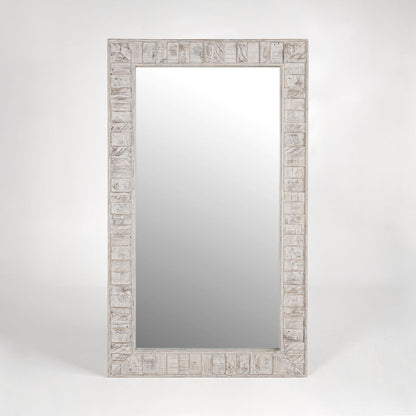 Astrid - Floor Mirror - White