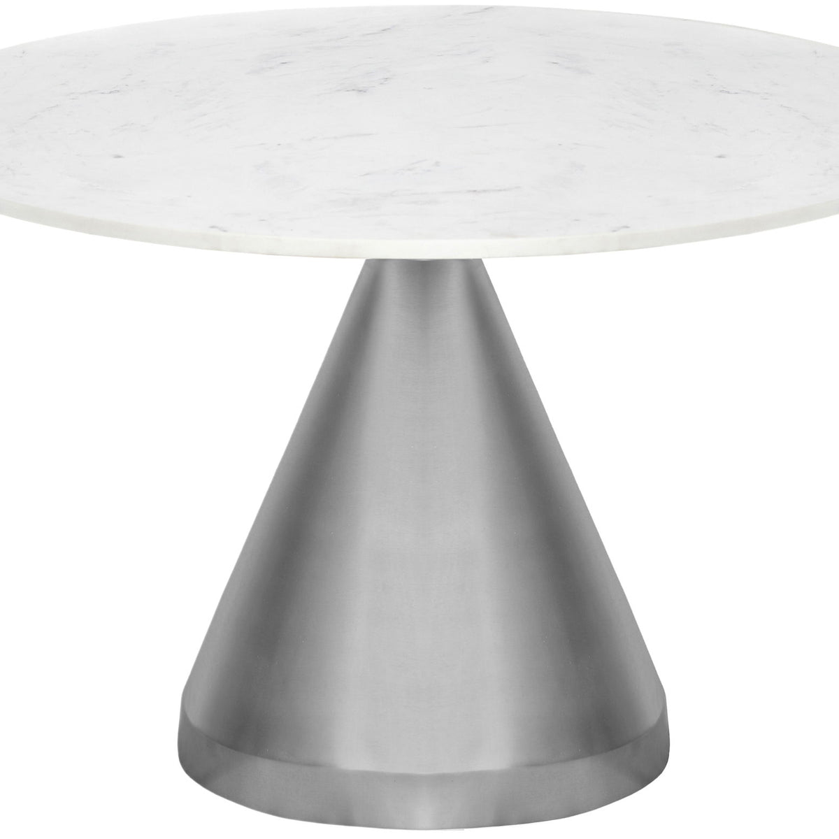 Emery - Marble/Stone Dining Table - White