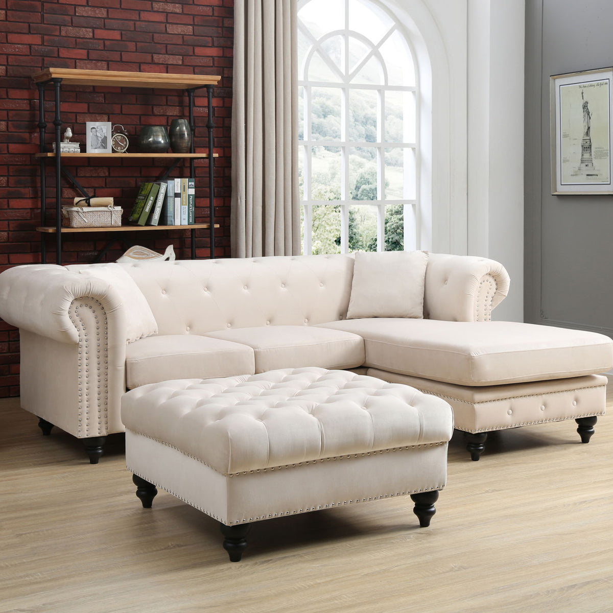 Nola - Luxurious Design Sofa Chaise