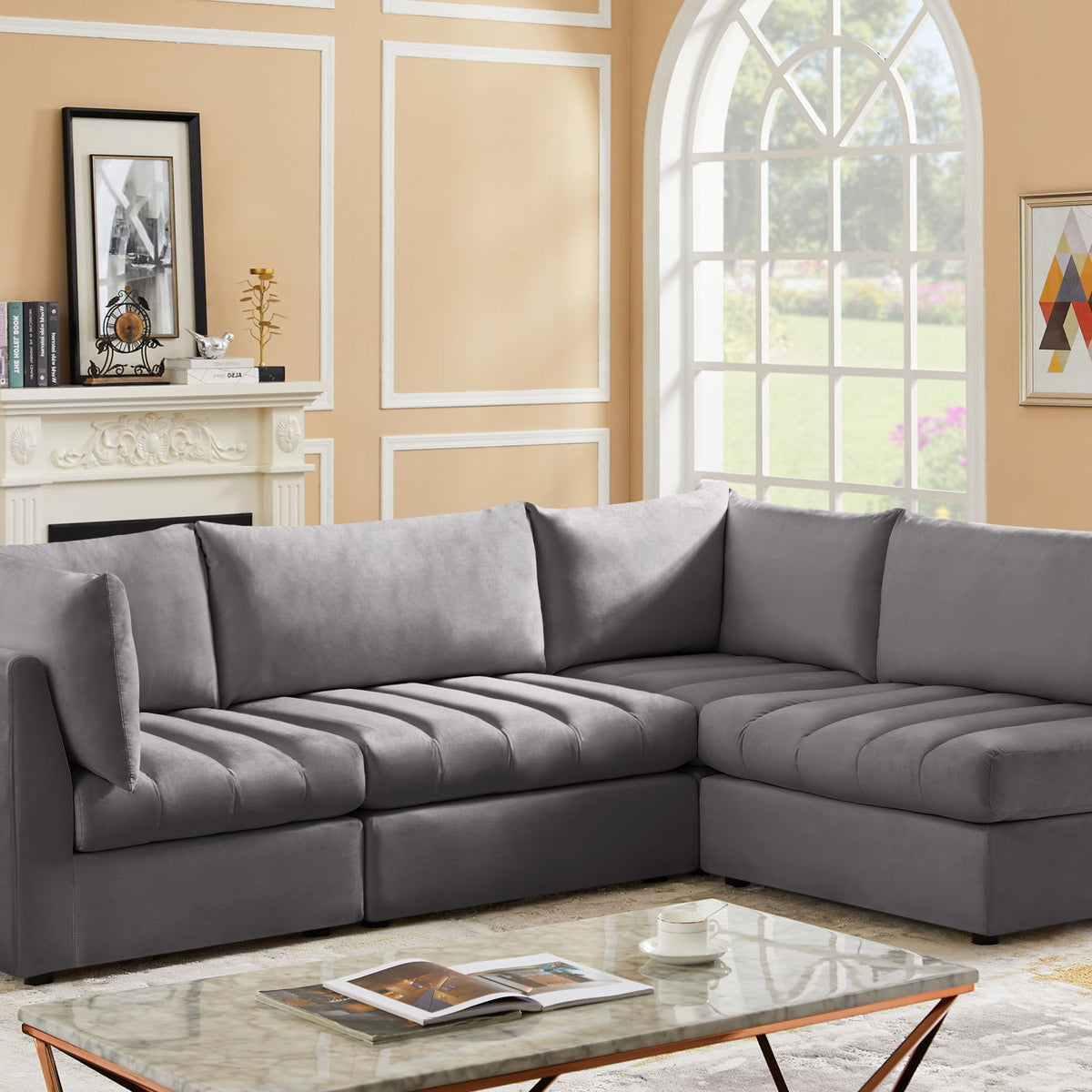 Jacob - 4 Pc. Modular Sectional