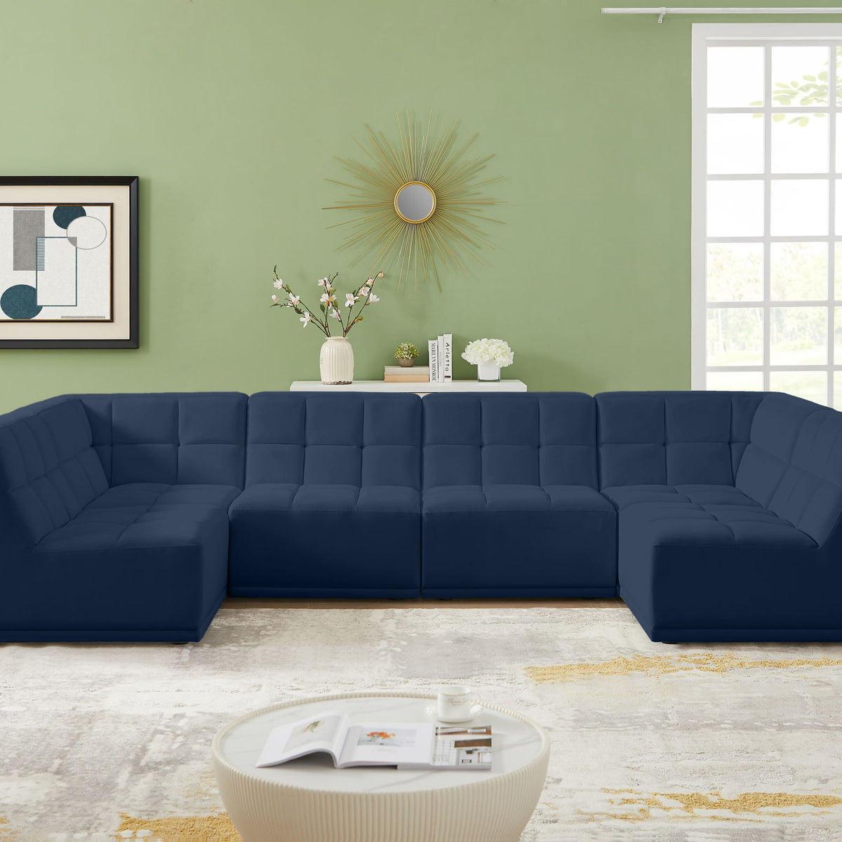 Relax - 6 Piece Modular Sectional