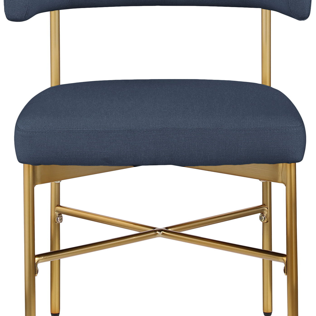 Rivage - Durable Dining Chair With Gold Frame (Set of 2)