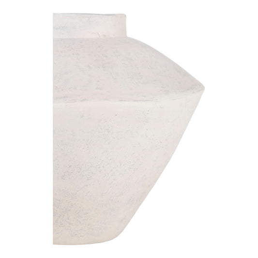 Raja - Large Decorative Vessel - White