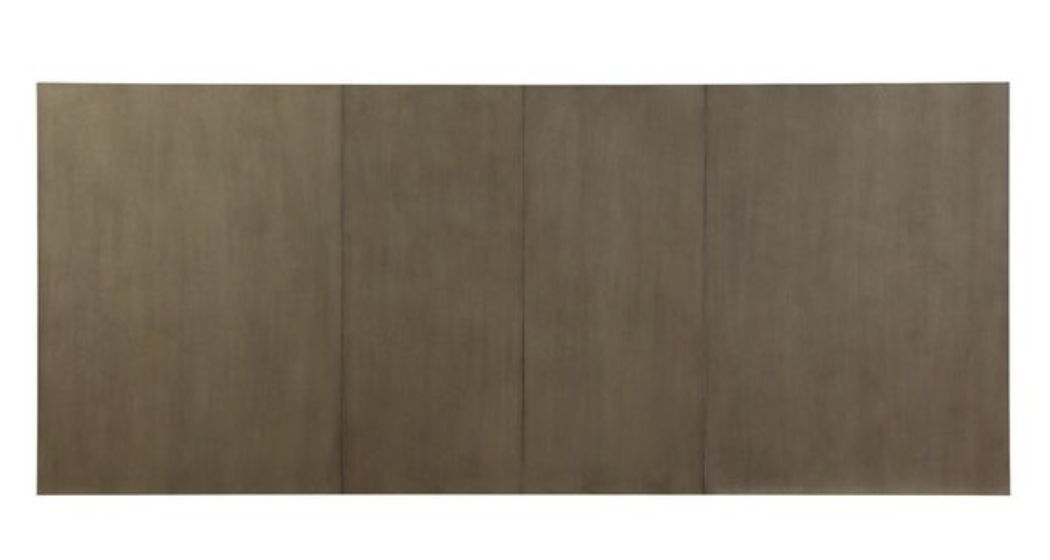 Oak tabletop panel with vertical wood grain