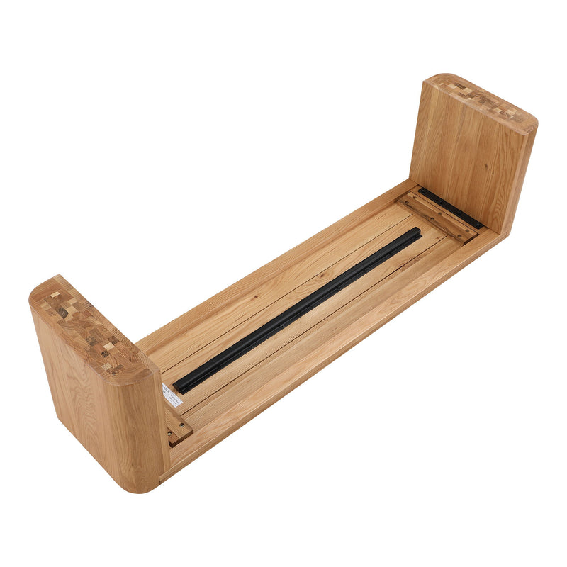 Post - Small Dining Bench - Natural