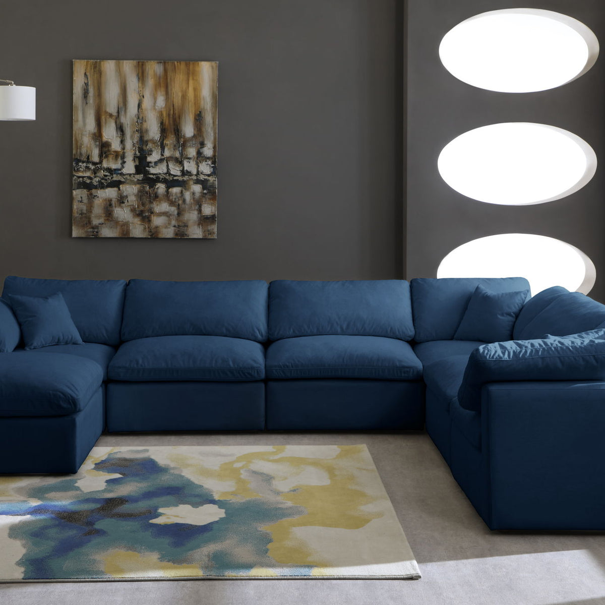 Plush - 7 Piece Modular Sectional