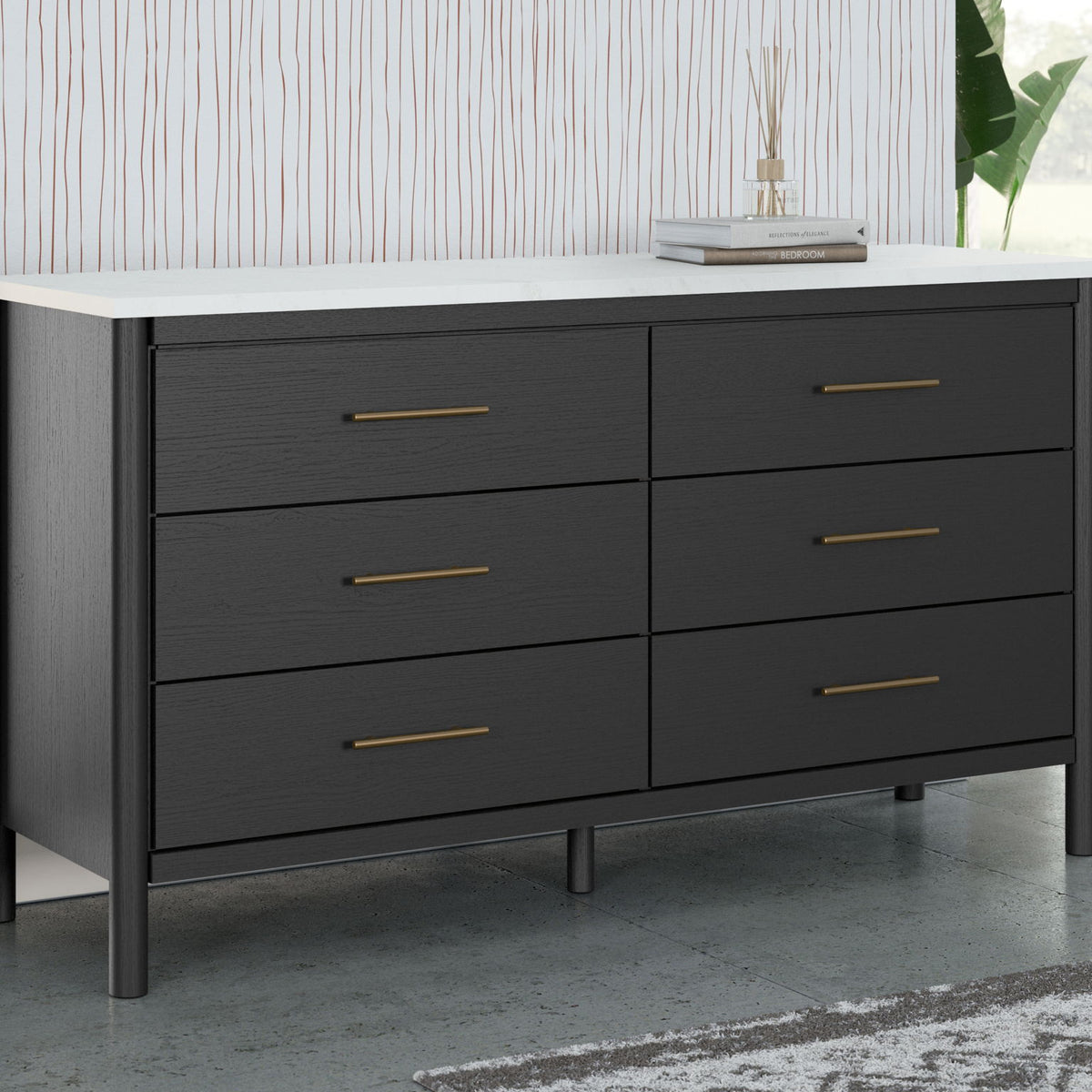 Cadmori - Six Drawer Dresser