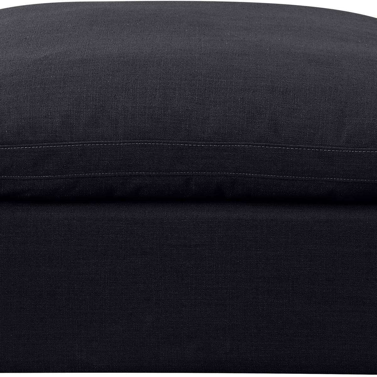 Indulge - Linen Ottoman