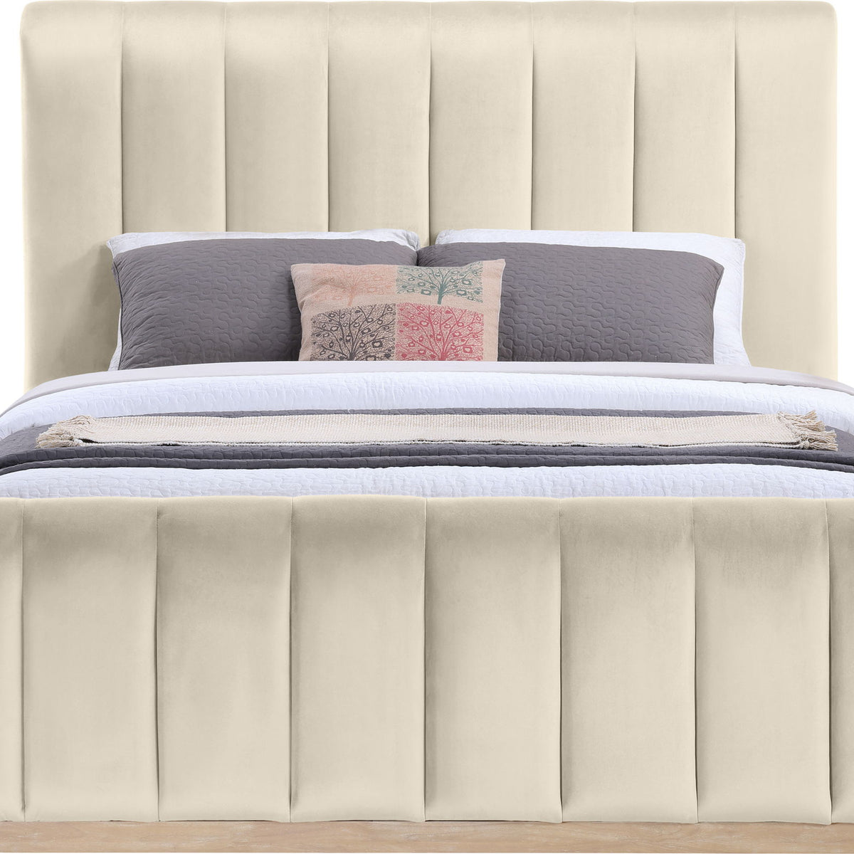 Amara - Velvet Bed