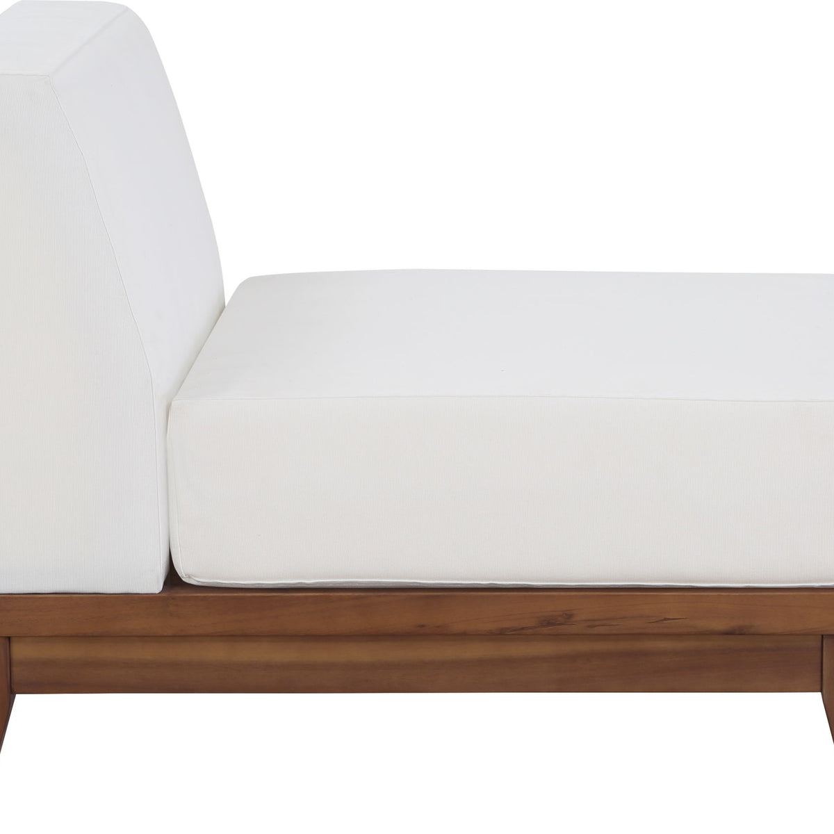 Rio - Armless Chair - Off White