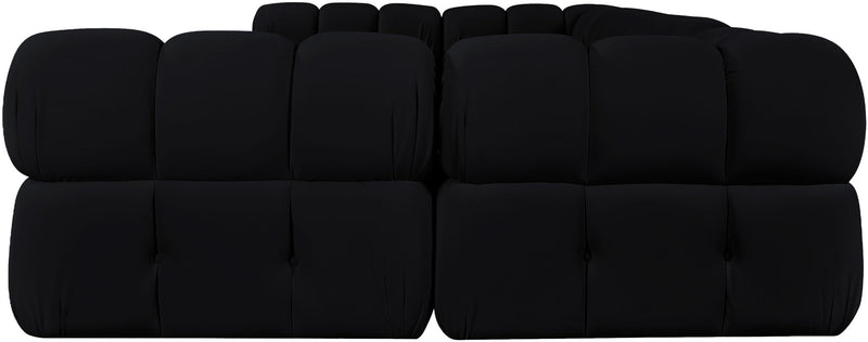 Orin - U-Shaped Velvet 6 Piece Modular Sectional