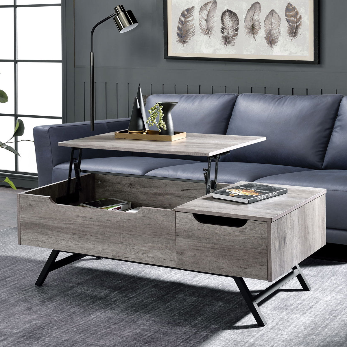 Throm - Coffee Table With Lift Top