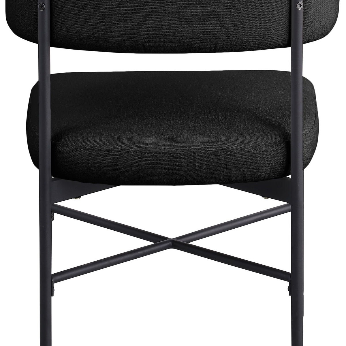 Rivage - Durable Dining Chair With Black Frame (Set of 2)