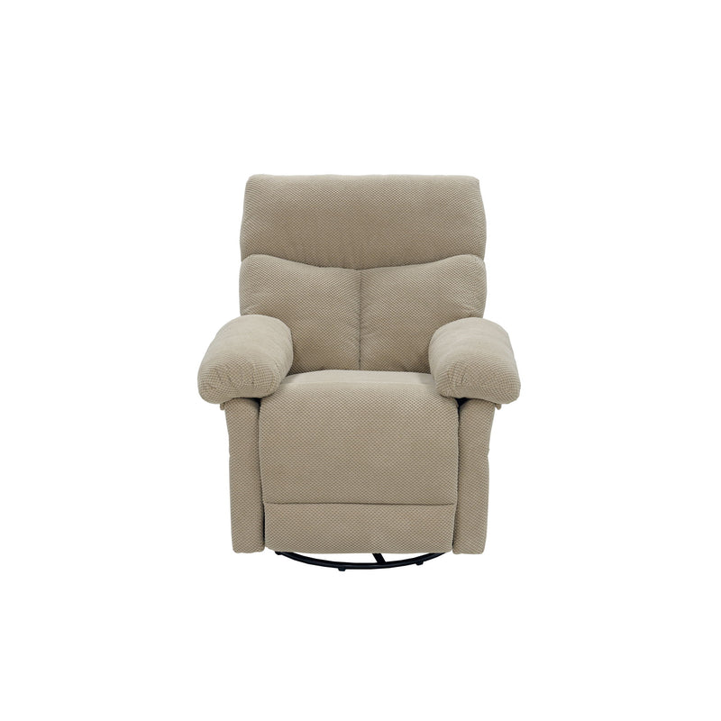 Swivel Rocker Recliner Chair With Manual Recline For Living Room