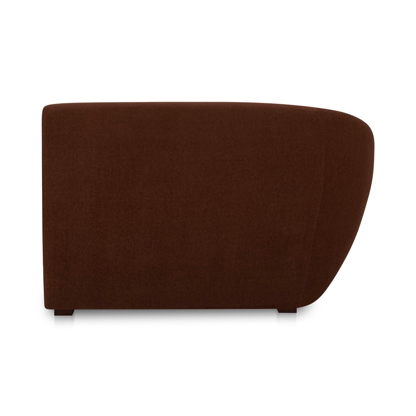 Amelia - Left Arm Facing Chaise - Chestnut