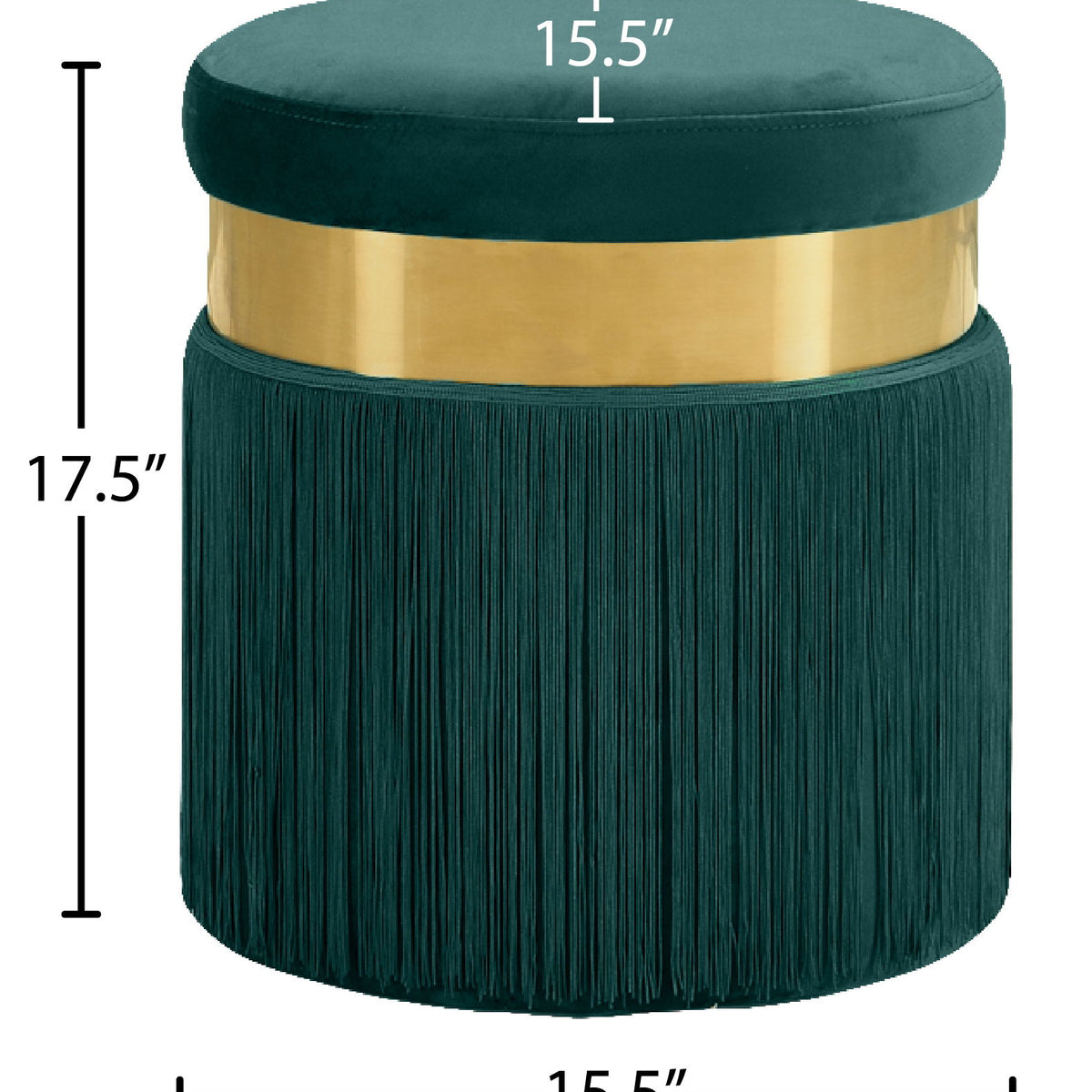 Yasmine - Stool Ottoman