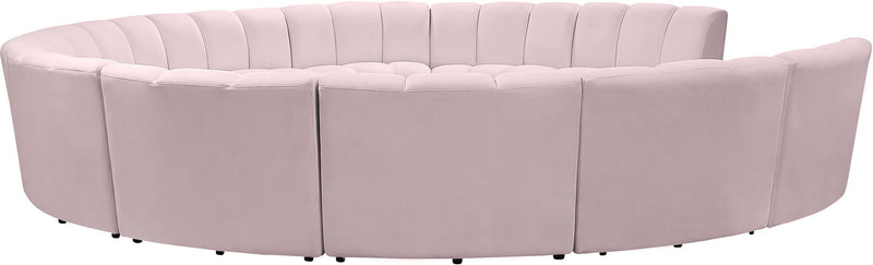 Infinity - 11 Piece Velvet Modular Sectional