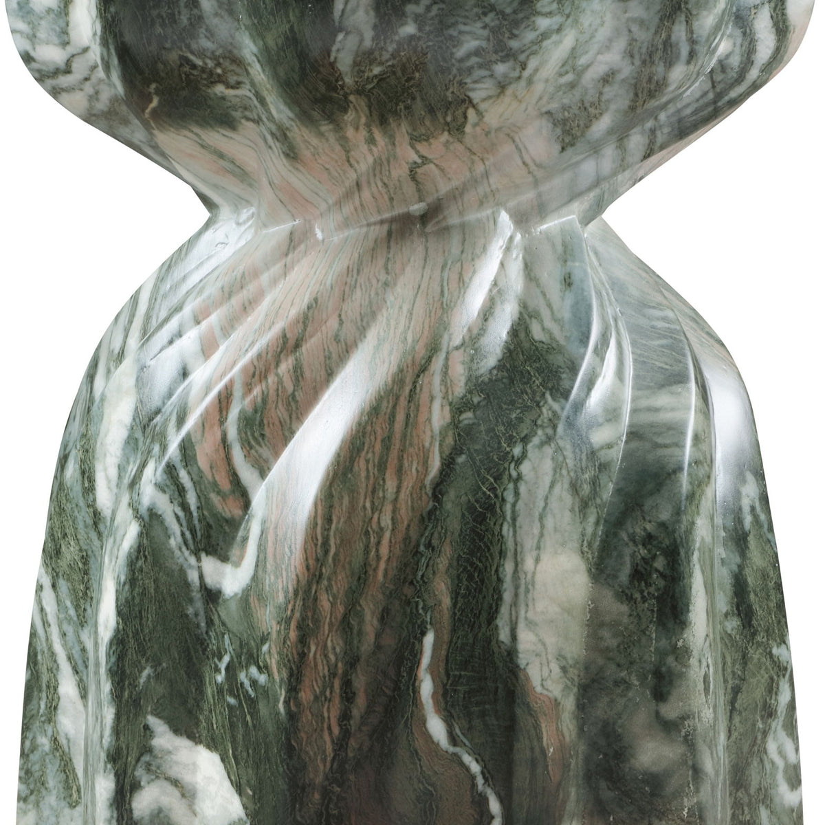 Caserta - Marble Finish Concrete End Table