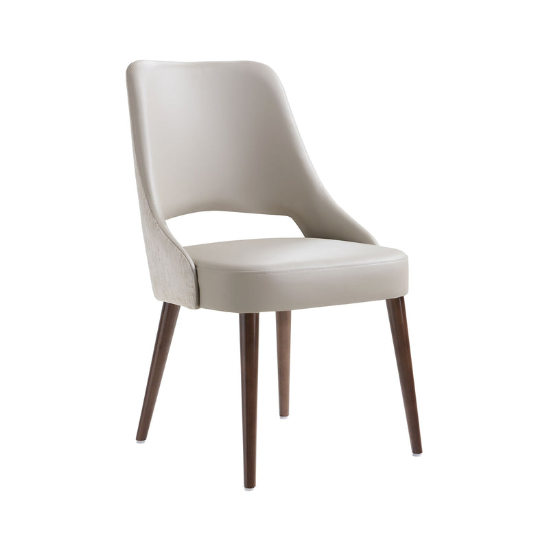 Manhattan Liora - Wood Upholstered Side Chair (Set of 2)