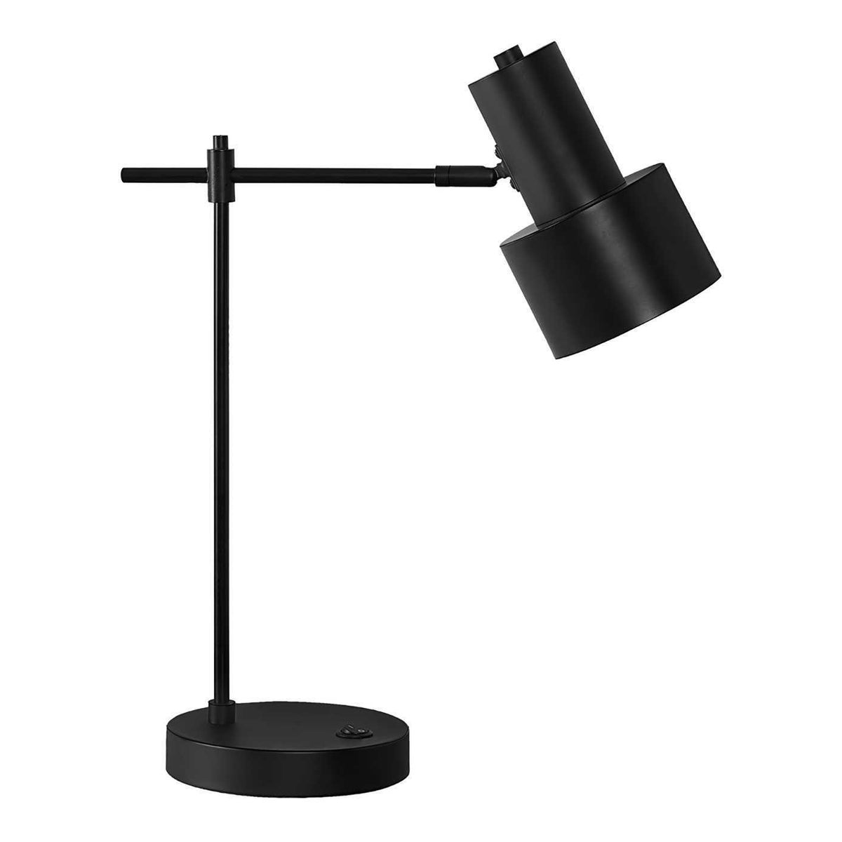 Lighting, Table Lamp, USB Port Included, Modern - Black
