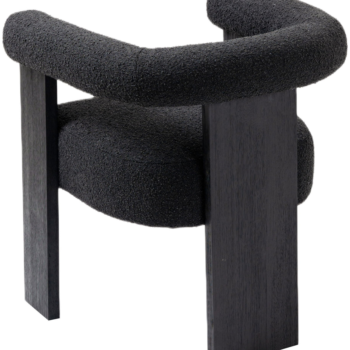 Barrel - Dining Chair - Black Legs