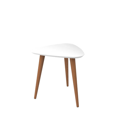 Manhattan Utopia - Triangle Table - White