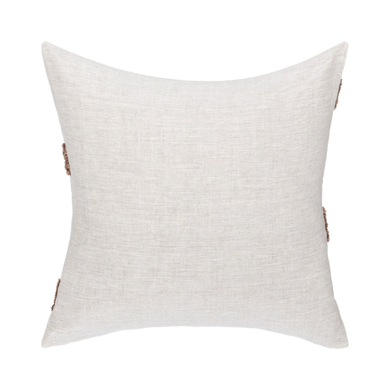 Essay - 22" x 22" LN Pillow - Frothed Brown