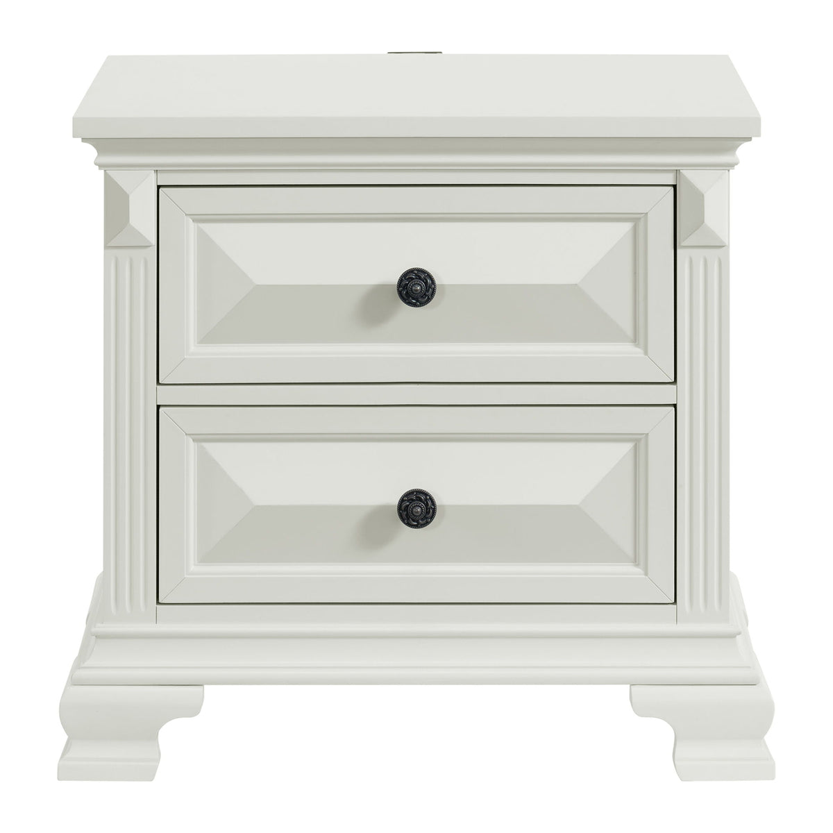 Bridgestone - 2-Drawer Nightstand With USB