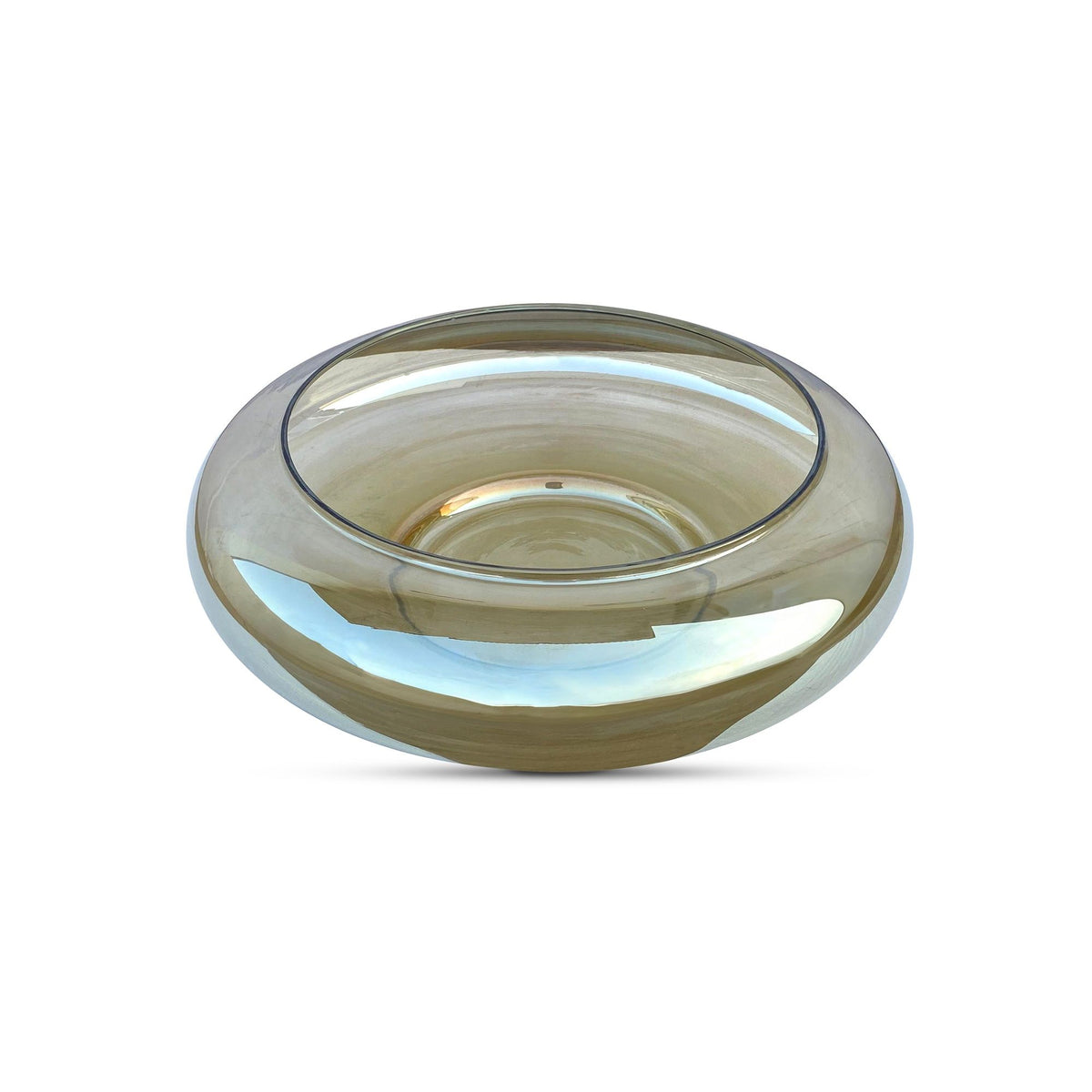 Polene - Glass Bowl Large - Smoky Brown