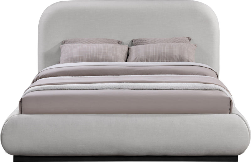 Vaughn - Chenille Bed With Black Base