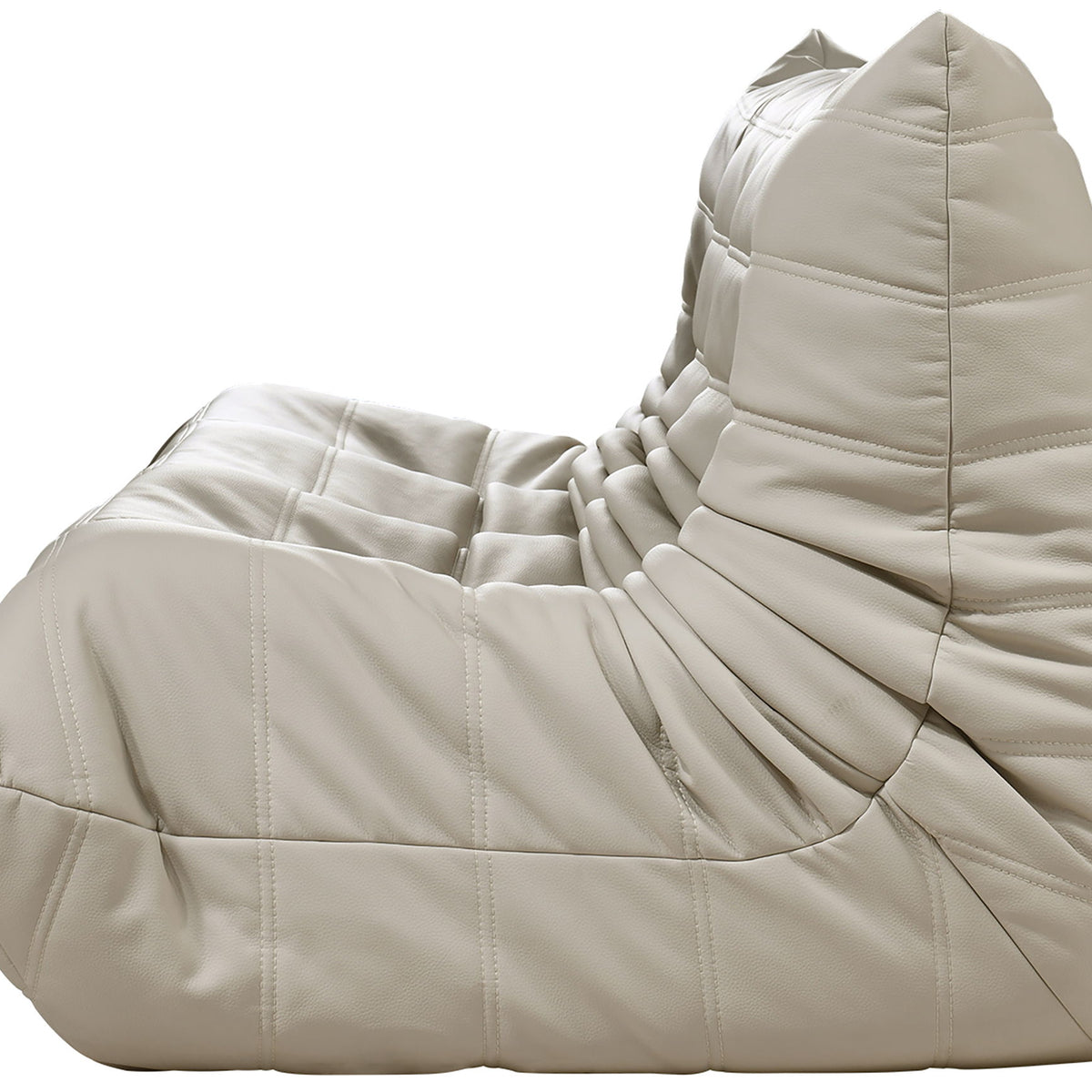 Relax - Vegan Leather 77.75" Upholstered Sofa