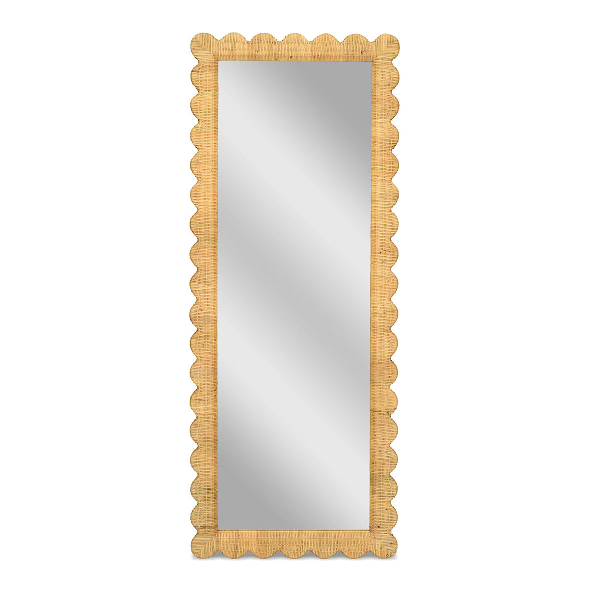 Bama - Rattan Long Wall Mirror - Natural