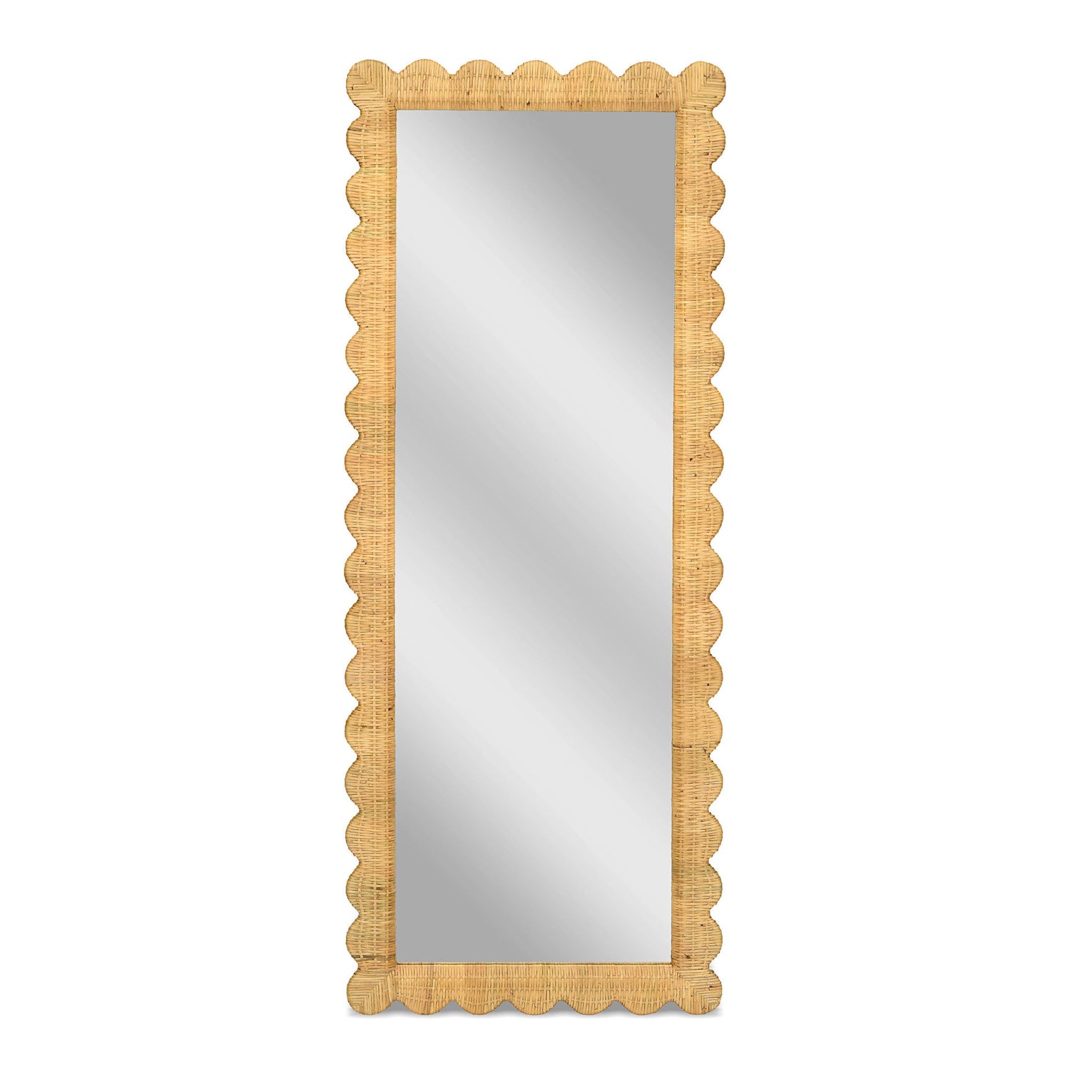 Bama - Rattan Long Wall Mirror - Natural