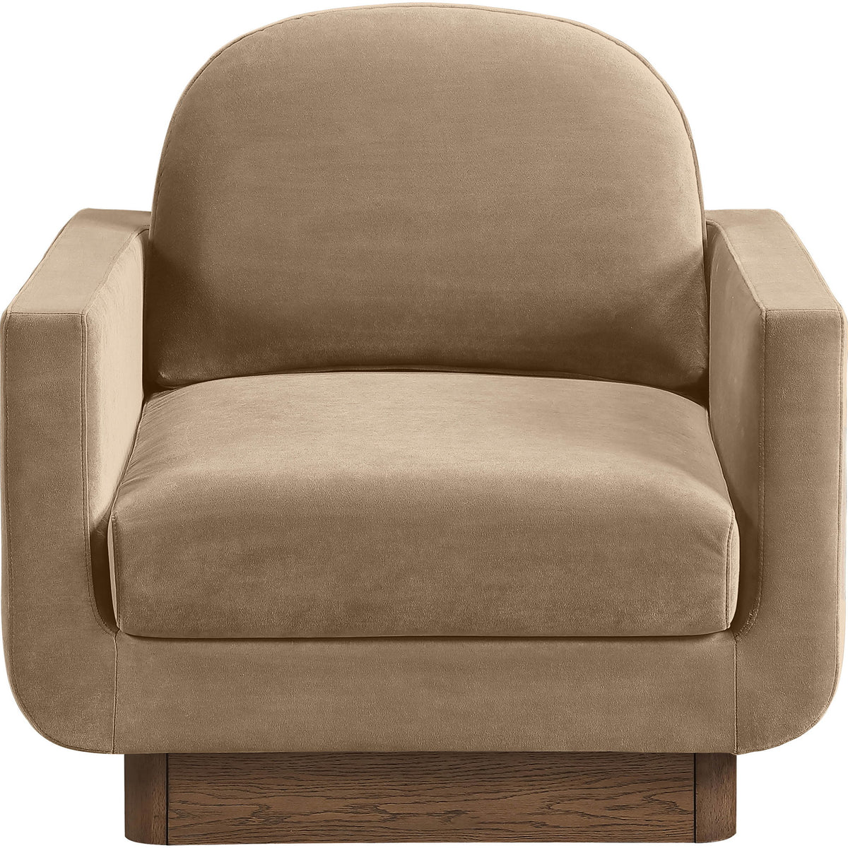 Diviento - Velvet Performance Fabric Upholstered Accent Chair