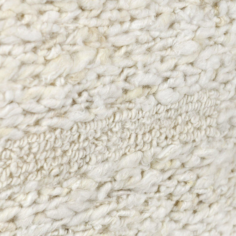 Sinclair - Pouf - Ivory