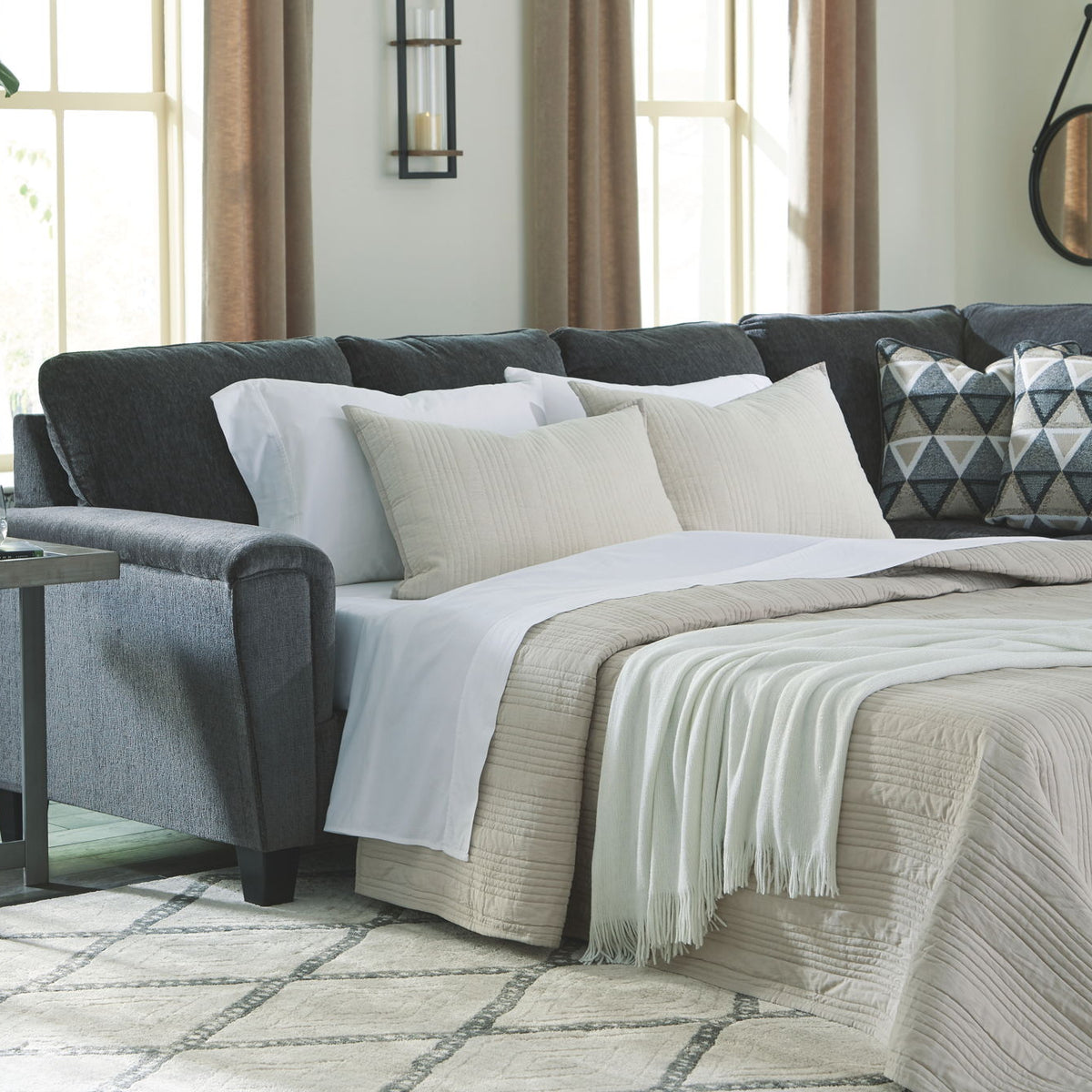 Abinger - LAF Sofa Sleeper - Smoke