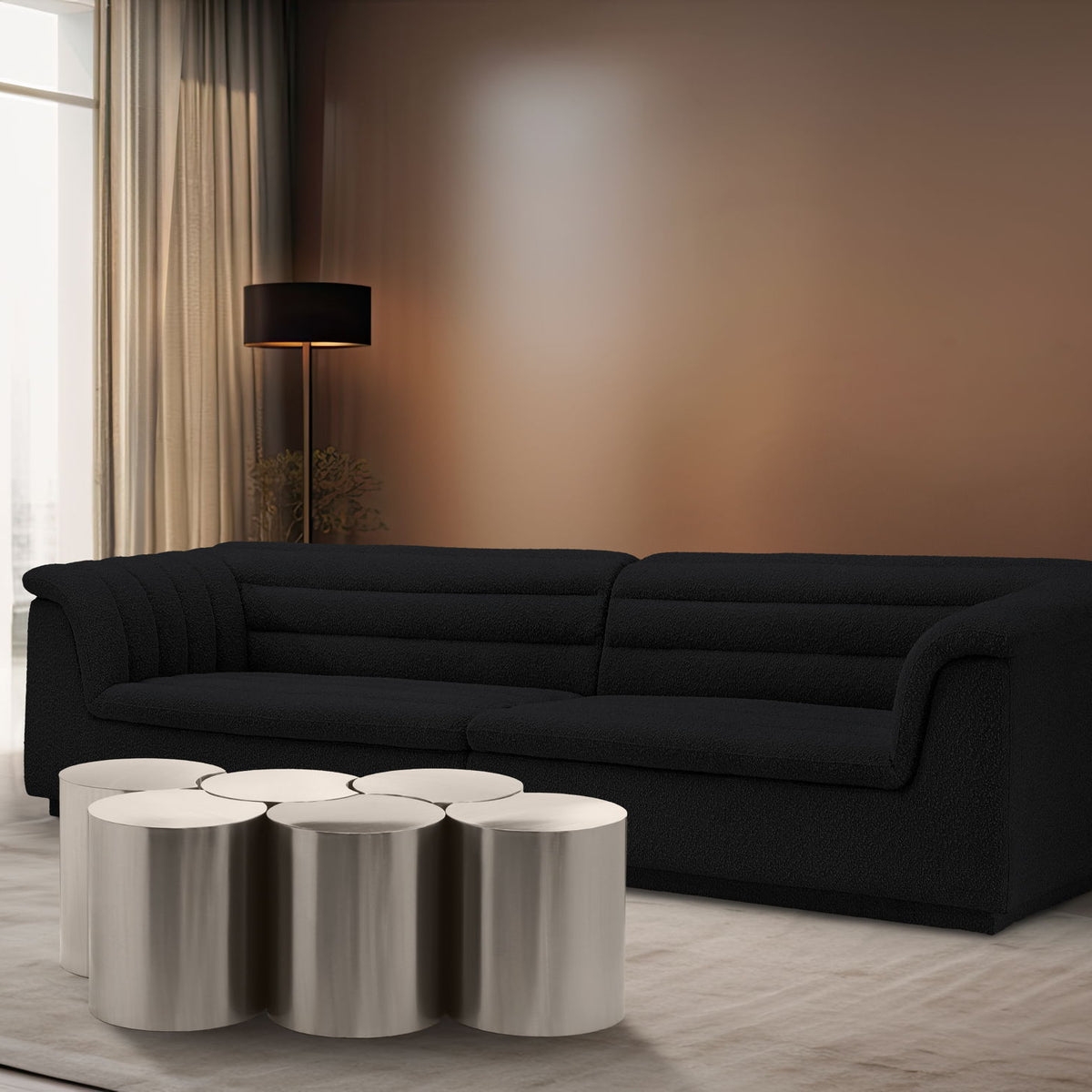 Dimple - 6 Piece Modular Coffee Table